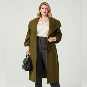 Shinestar Olive Green Outerwear